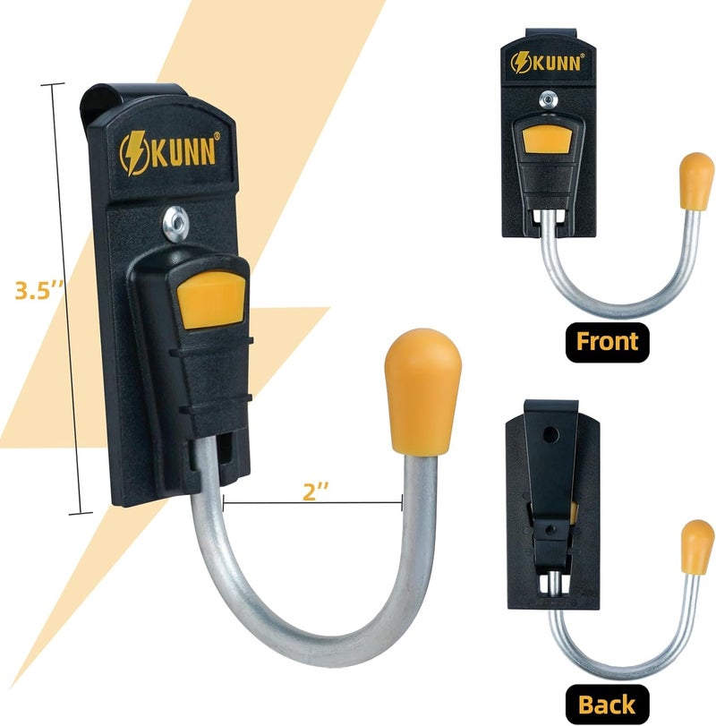 KUNN Tool Holster - Tool Belt Hook Cordless Drill Holder Single,Strong Clip,Tool Belt Accessories - Image 3